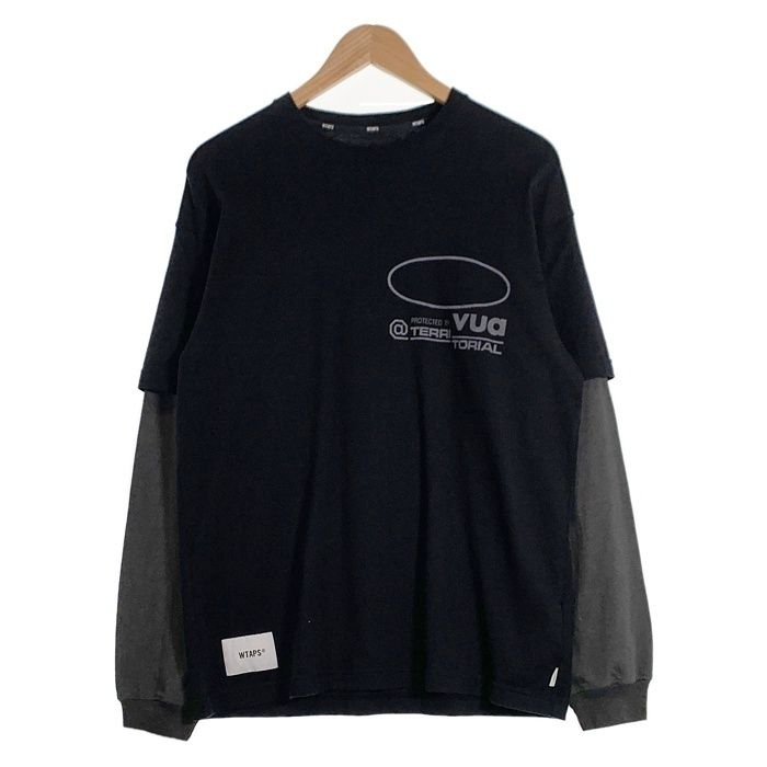 WTAPS ダブルタップス 26SS SLDR / LS / COTTON レイヤード 長袖 T 