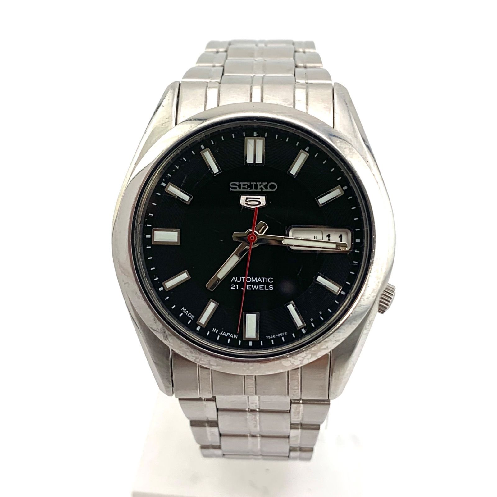 ジャンク】SEIKO 7S26-03B0 自動巻き時計 ブラックダイヤル - メルカリ
