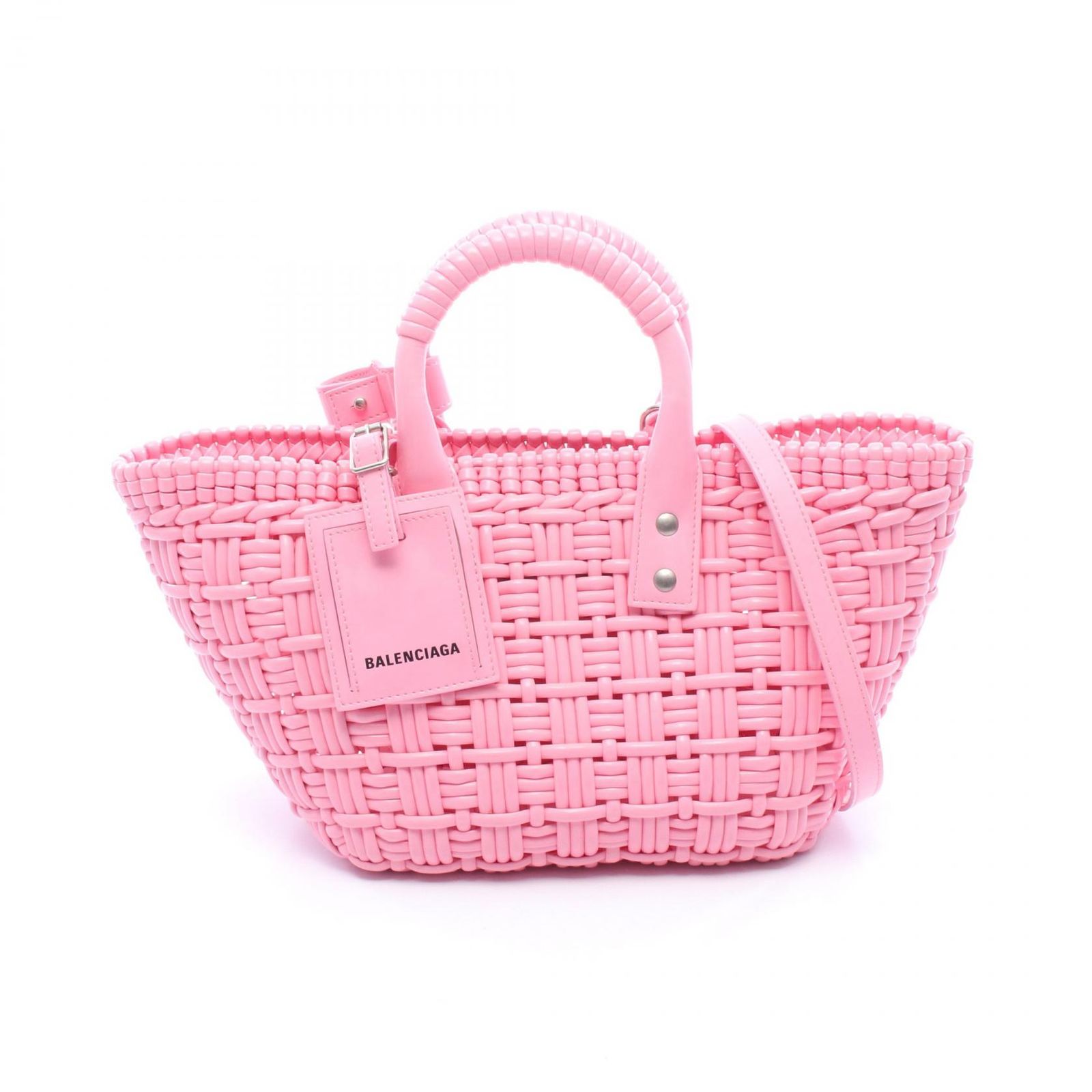 BALENCIAGA バレンシアガ BISTRO XS ビストロ バスケットバッグ 2WAY 