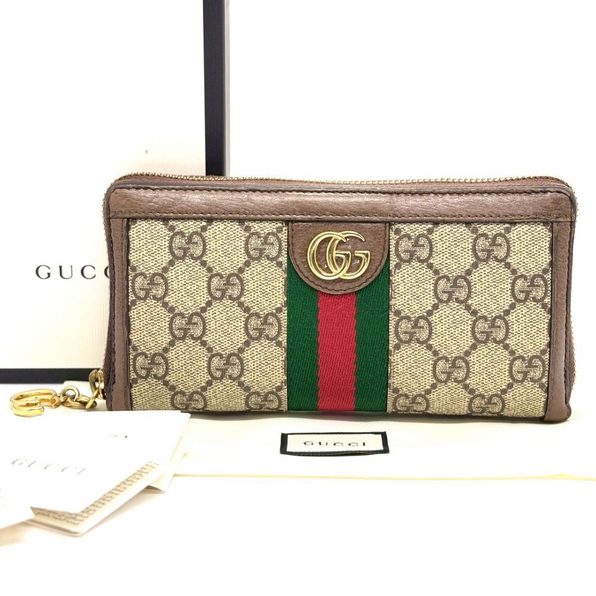 変わらない良さがある】 GUCCI 長財布 GGコンチネンタル シェリー
