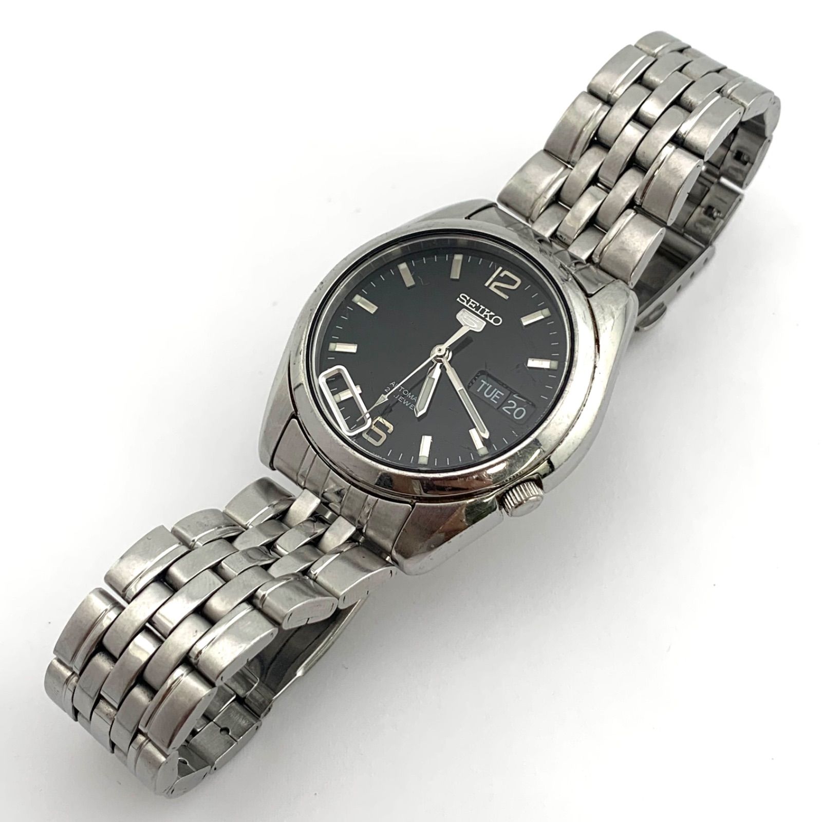 ジャンク】SEIKO 7S26-01V0 自動巻き時計 黒文字盤 - メルカリ