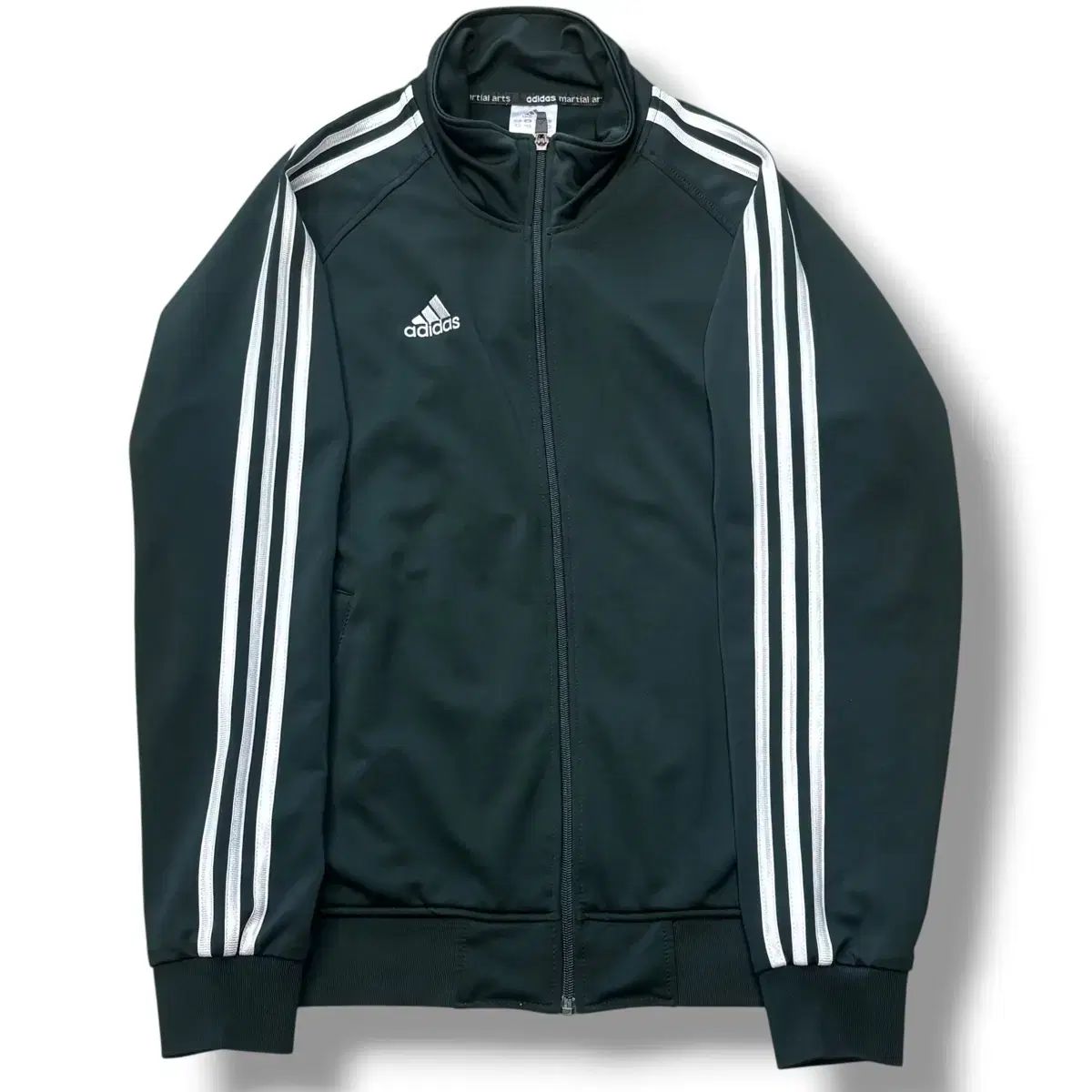 Adidas レア ダークグリーン トラックジャージ-新製品