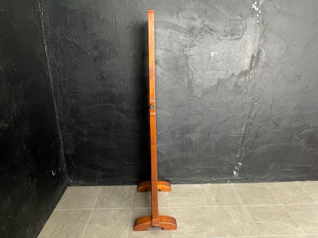 手渡し歓迎 江戸指物 姿見 【中古】スタンドミラー 全身鏡 約56×30 