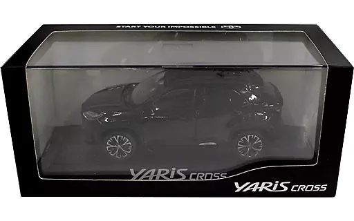 トヨタ ヤリスクロス カラーサンプル ミニカー 1/30 ブラックマイカ Amazon | トヨタ ヤリスクロス 1/30 カラーサンプルミニカー ブラック