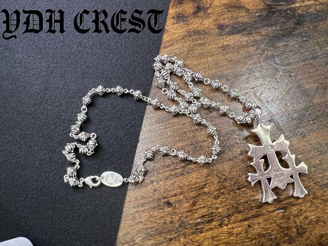 ⭐️DXSZ 3連クロスモチーフ ネックレスセット 刻印有り - メルカリ