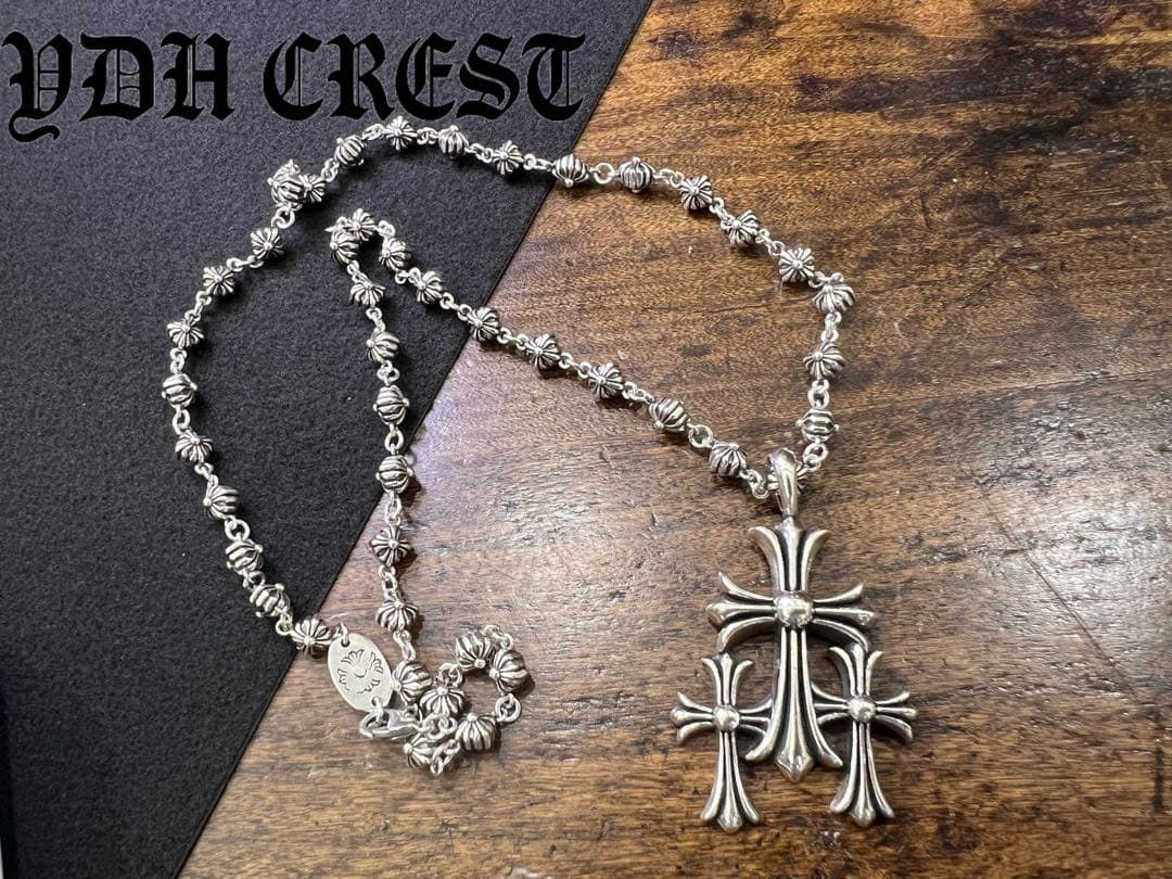 ⭐️DXSZ 3連クロスモチーフ ネックレスセット 刻印有り - メルカリ
