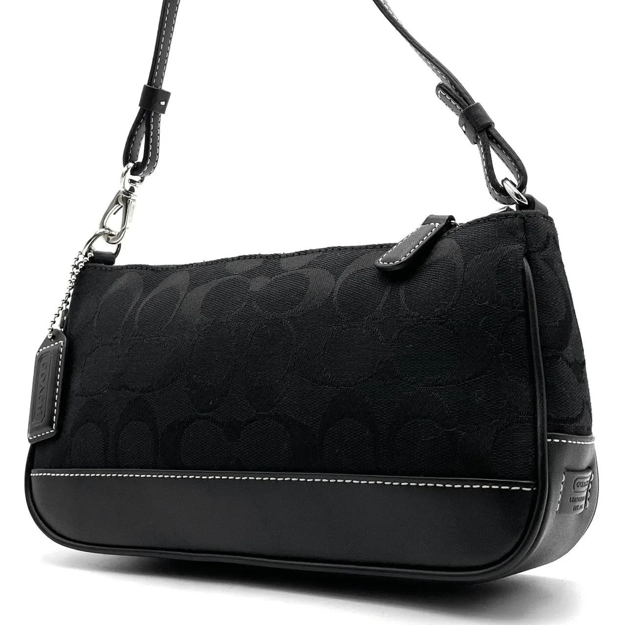 極美品○ COACH コーチ ハンドバッグ ワンショルダー アクセサリー 