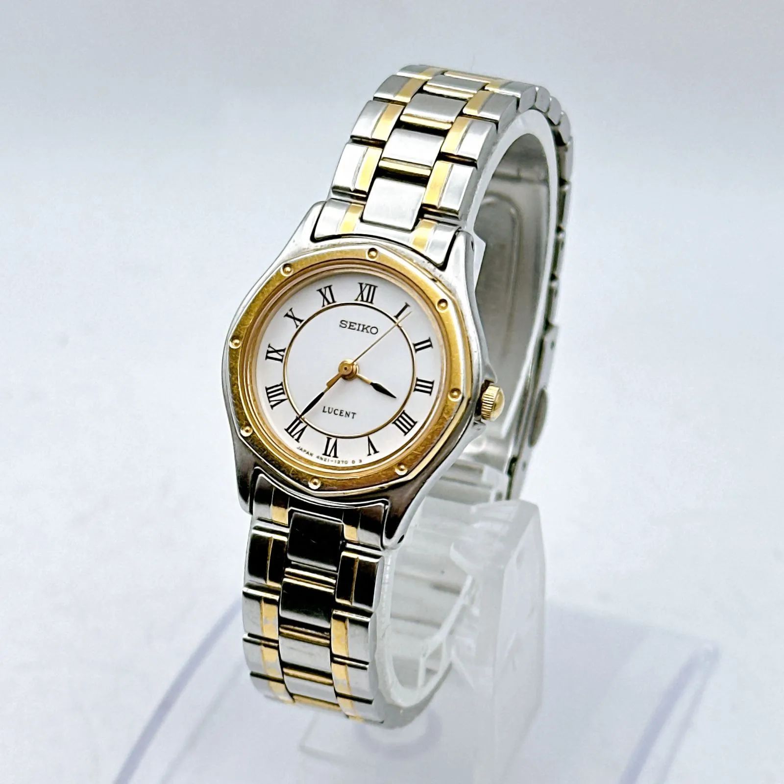 SEIKO LUCENT セイコー ルセント レディース 腕時計 シルバー/ゴールド 