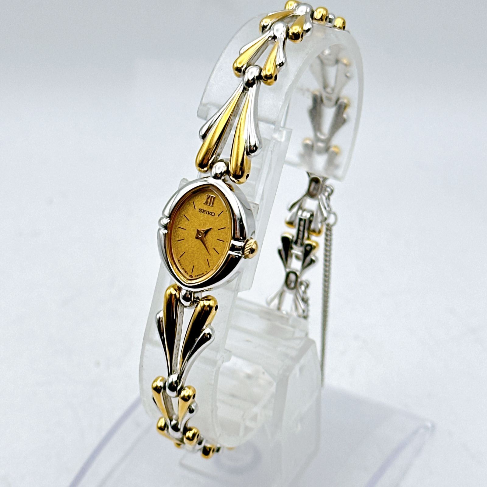 SEIKO セイコー レディース腕時計 ブレスレットウォッチ ゴールド 