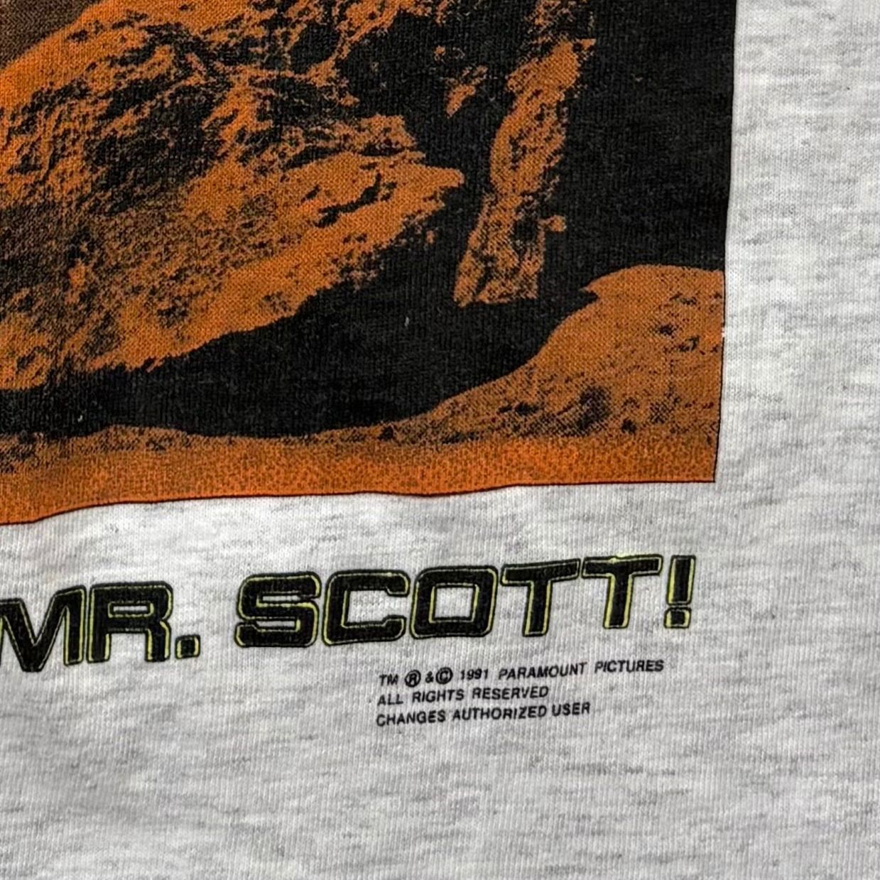90s 【USA製】 STAR TREK Tシャツ L 1991年 コピーライト スタート 