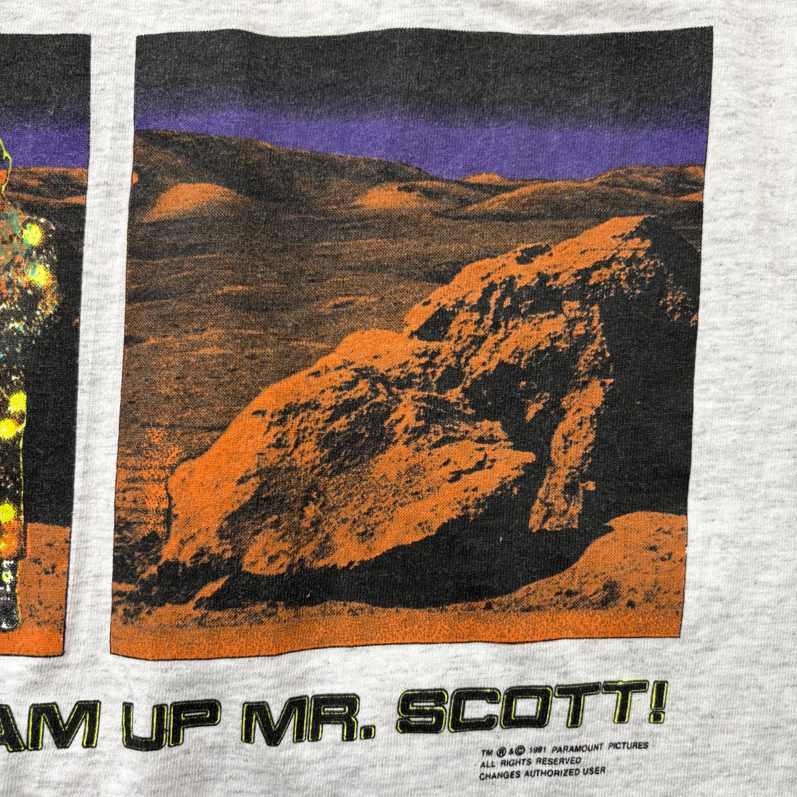 90s 【USA製】 STAR TREK Tシャツ L 1991年 コピーライト スタート 