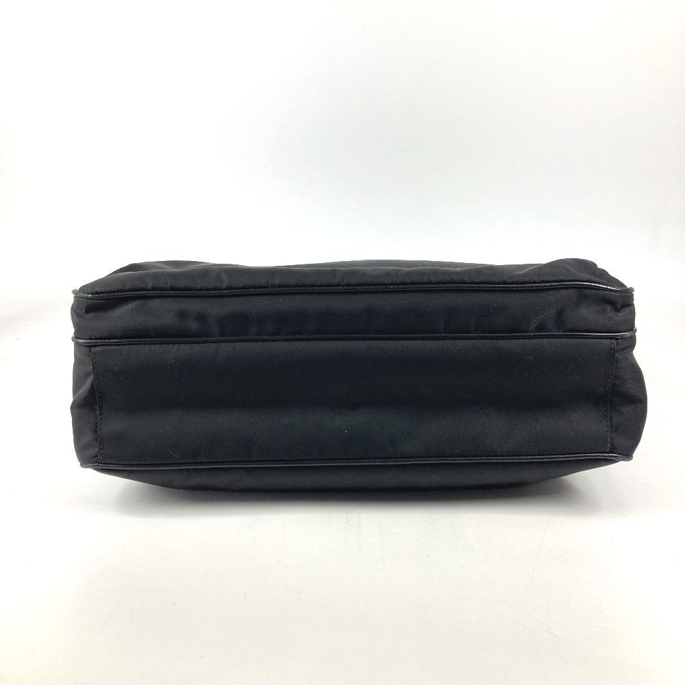 プラダ PRADA トライアングルロゴ 三角ロゴ プレート VA1033 カバン トートバッグ ショルダーバッグ レザー/ナイロン ブラック PRADA プラダ ショルダーバッグ トライアングルロゴ 三角ロゴ プレート