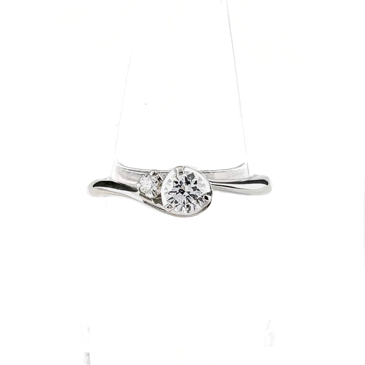 スタージュエリー STAR JEWELRY ダイヤモンド デザインリング プラチナ 