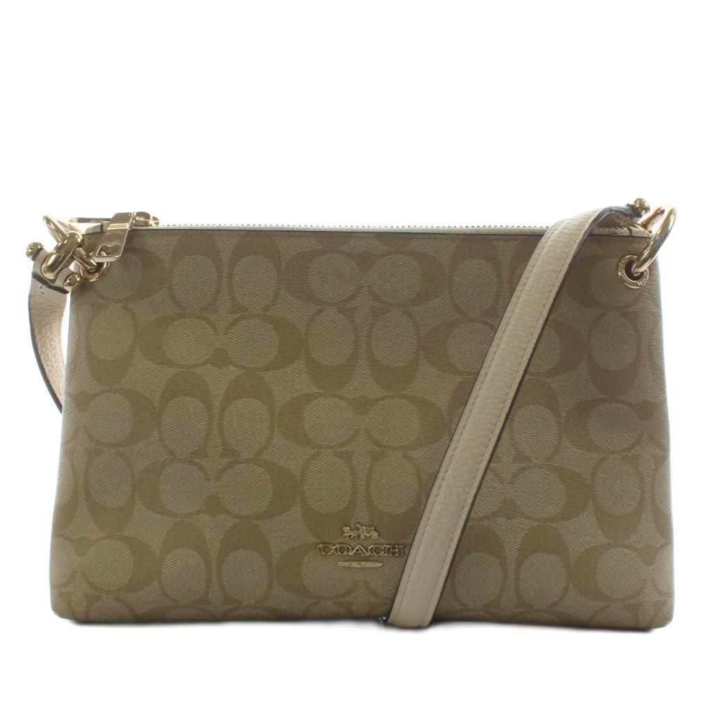コーチ COACH ファクトリー シグネチャー ショルダーバッグ レザー