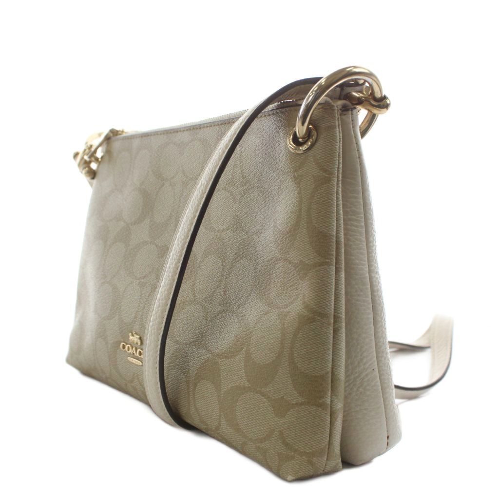 コーチ COACH ファクトリー シグネチャー ショルダーバッグ レザー