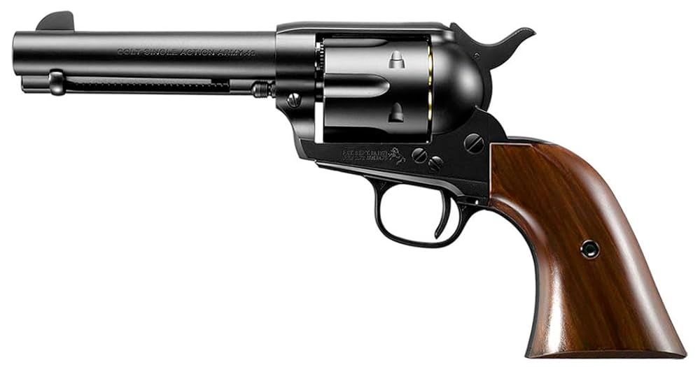 東京マルイ(TOKYO MARUI) エアリボルバープロ No.1 SAA.45 アーティラリー 5 1/2インチ ブラック 10歳以上 エアリボルバー