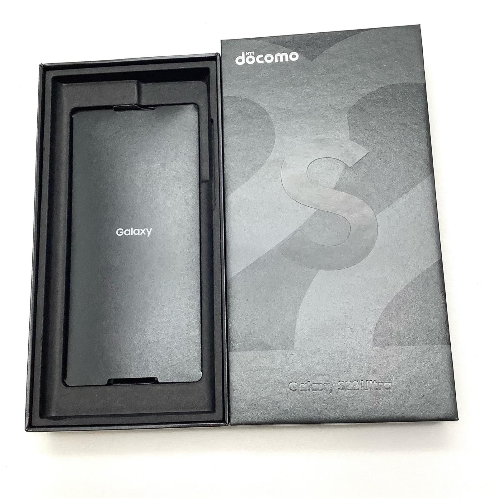 中古】Galaxy S22 Ultra 256GB ファントムブラック docomo SIMフリー