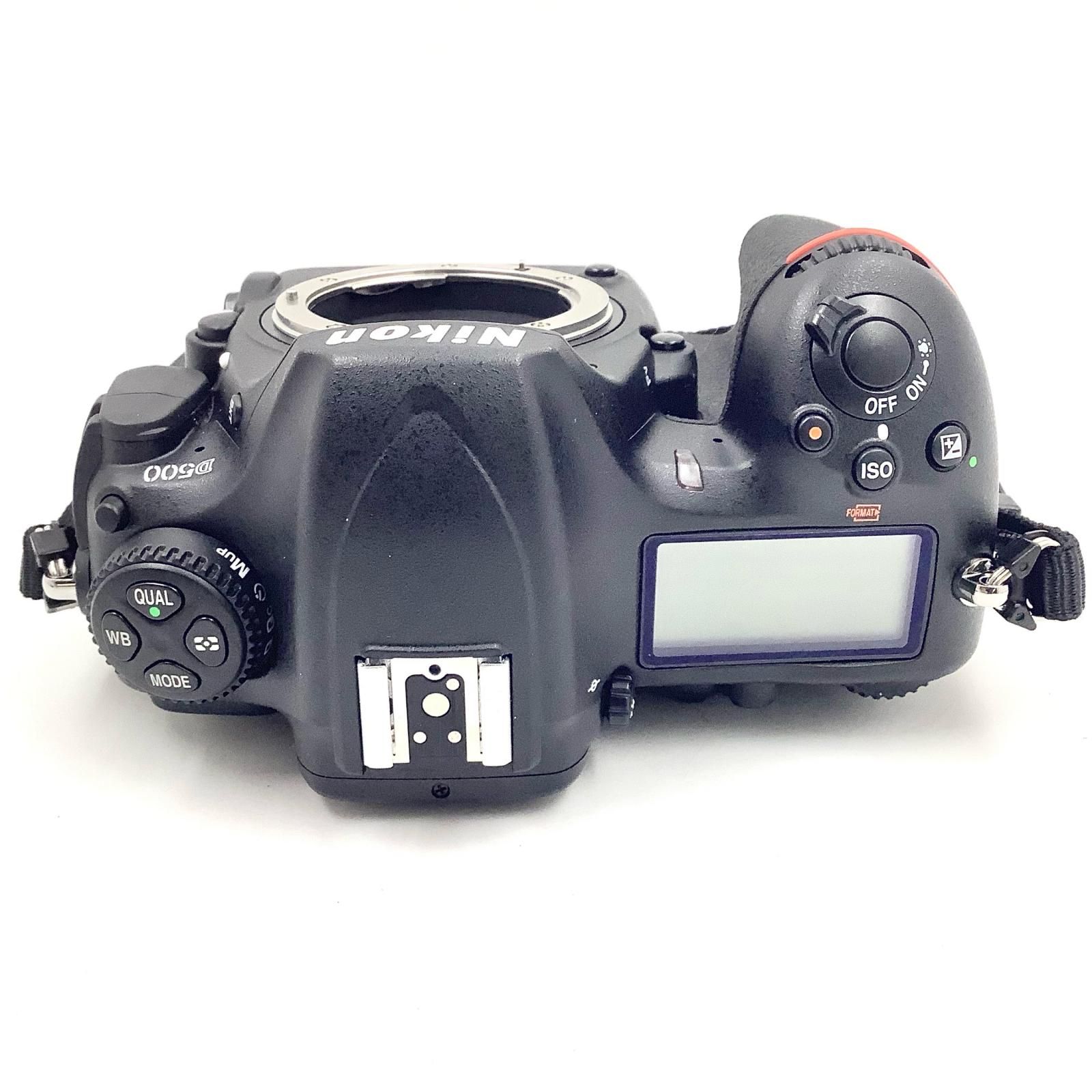 全額返金保証】【最速発送】Nikon デジタル一眼 D500 ボディ 美品 動作