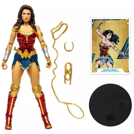【中古】フィギュア ワンダーウーマン 「シャザム! ～神々の怒り～」 DCマルチバース #227 7インチ・アクションフィギュア