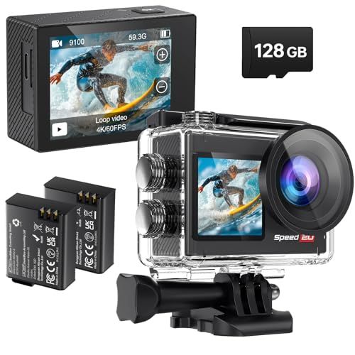 Speed20 アクションカメラ ウェアラブルカメラ アクションカム 4K 20MP 