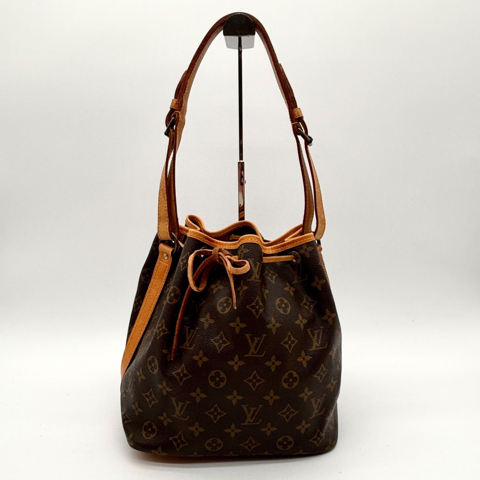 ルイヴィトン LOUIS VUITTON ショルダーバッグ モノグラム プチノエ 巾着 M42226 ブラウン LOUIS VUITTON ルイヴィトン レディース ショルダーバッグ ワン