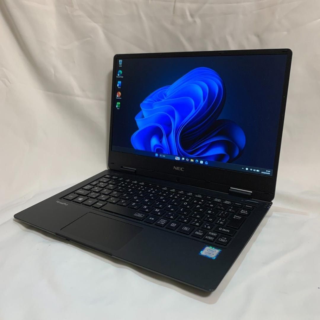 ノートPC N08A【美品】NEC 12.5型FHD/i5第7世代/8GB/128GB/Win1Pro/Office2024