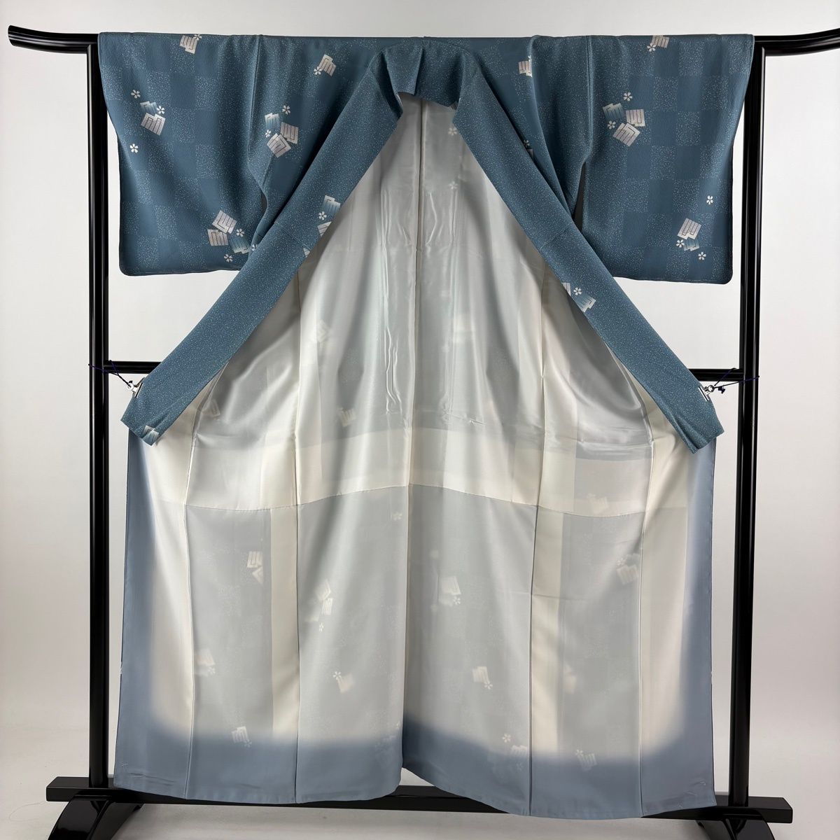 小紋 身丈158.5cm 裄丈64cm 正絹 秀品 【中古】 美品】 小紋 身丈159cm 裄丈64cm 正絹 秀品 【中古】の通販 by