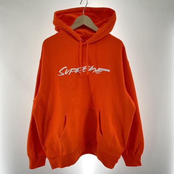 【中古】Supreme Futura Hooded Sweatshirt サイズL オレンジ[91][240091407626] 中古】Supreme Futura Hooded Sweatshirt サイズL オレンジ[91] - メルカリ