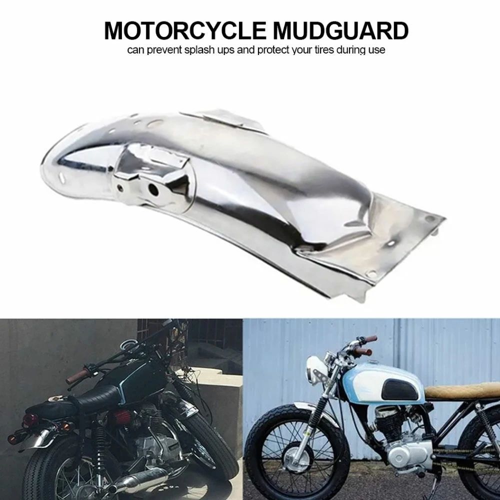 美品HONDA純正リアフェンダーメッキマッドガードフラップ付cg125CBCD Amazon | YUANYE オートバイ用 リアフェンダー 泥除け 汎用 リア