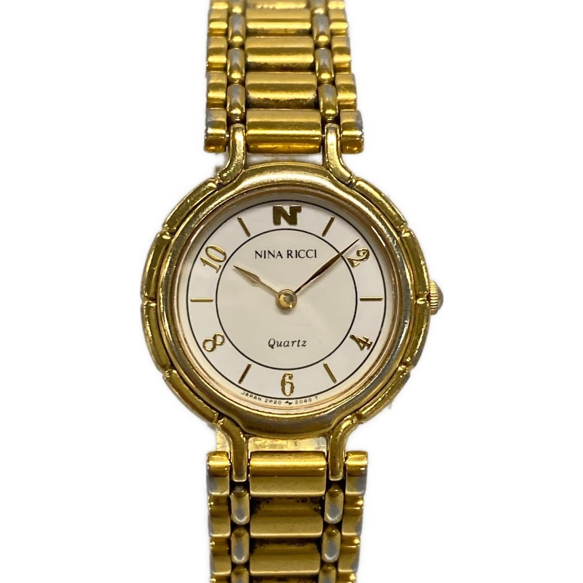 NINARICCI(ニナリッチ) 腕時計 2P20-0490 レディース 白 NINARICCI(ニナリッチ) 腕時計 2P20-0490 レディース 白 - メルカリ