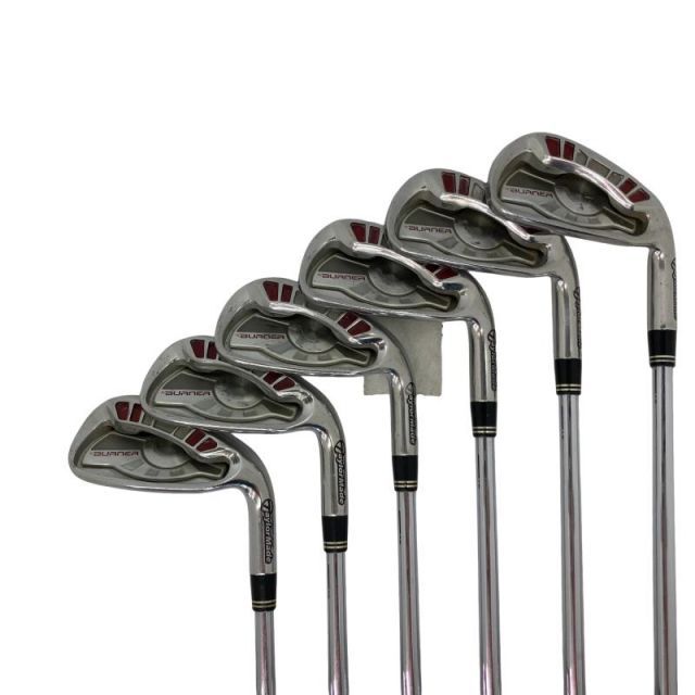 中古】 テーラーメイド BURNER(2007) 6S アイアンセット IR NS PRO 