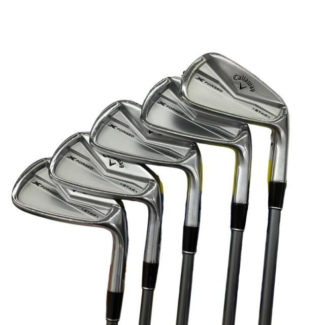 キャロウェイ X FORGED STAR(2024) 6S アイアンセット IR フレックス 