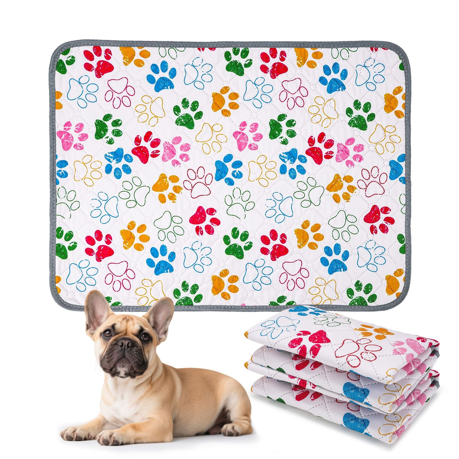 BTSD-home 洗えるペットシーツ 犬用 防水 超吸収 滑り止め付き 45×60cm 