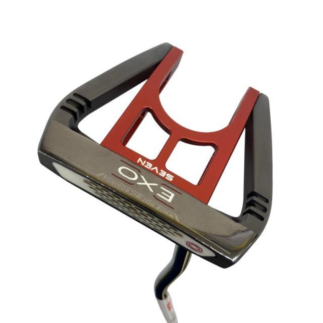 中古】 オデッセイ EXO SEVEN 34インチ レフティ パター PT スチール 