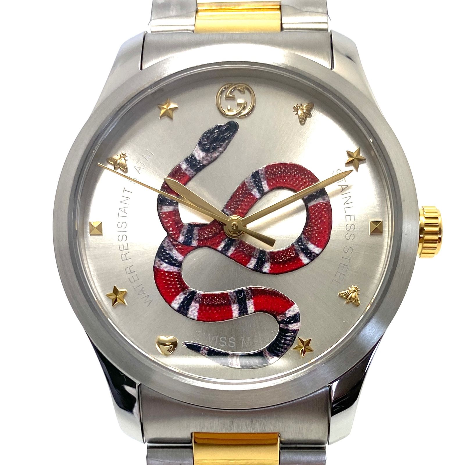未使用】腕時計 メンズ グッチ GUCCI Gタイムレス 126.4 YA1264075 