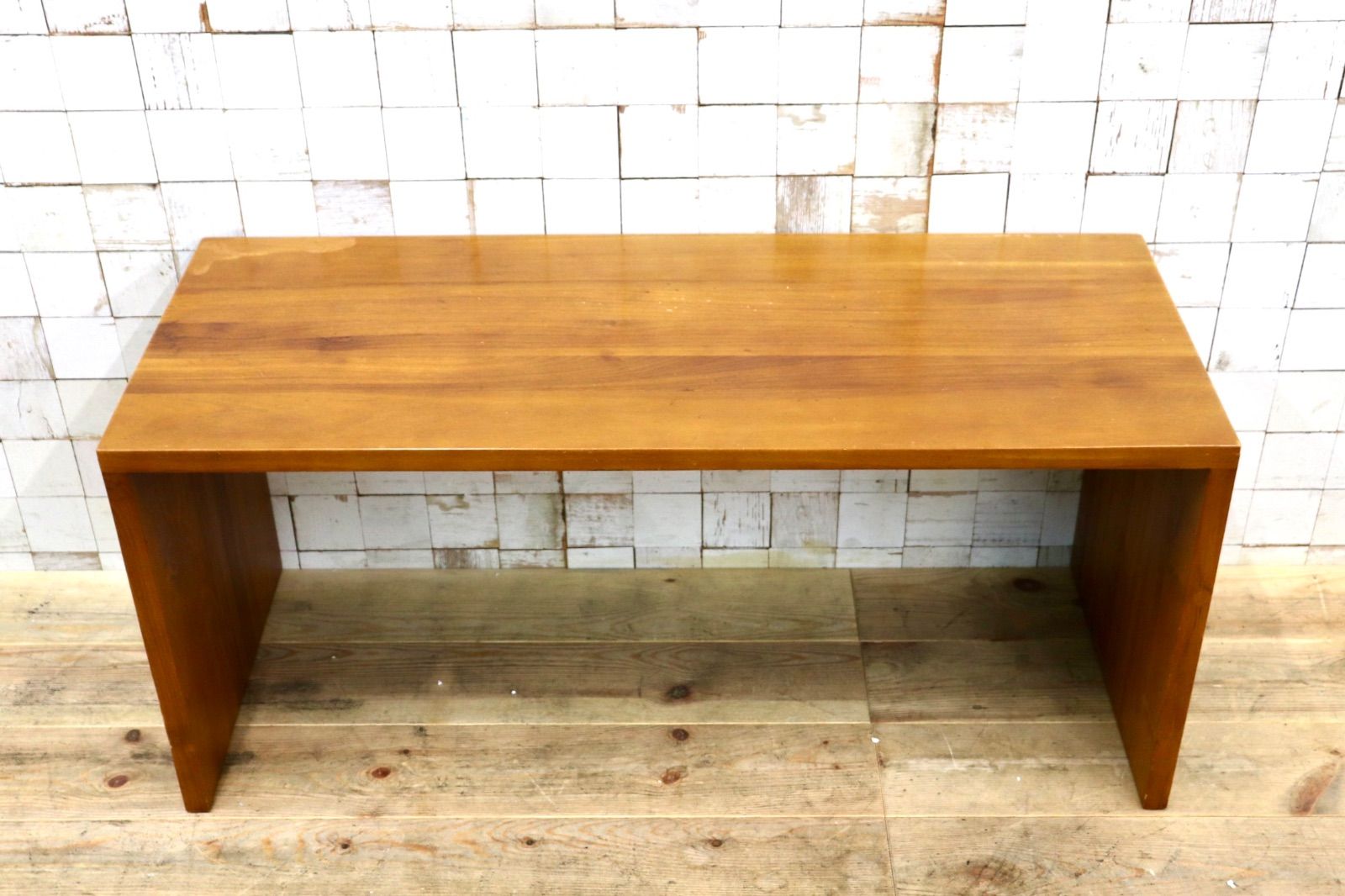 購入値下 GMGK350〇SCANTEAK / スキャンティーク チーク無垢 ベンチ 