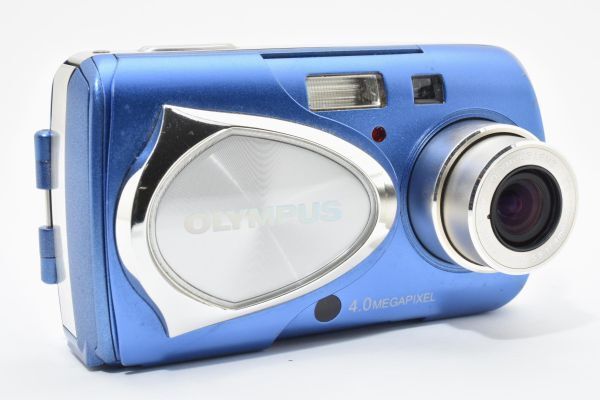 OLYMPUS μ-30 DIGITAL ブルー コンパクトデジタルカメラ オリンパス