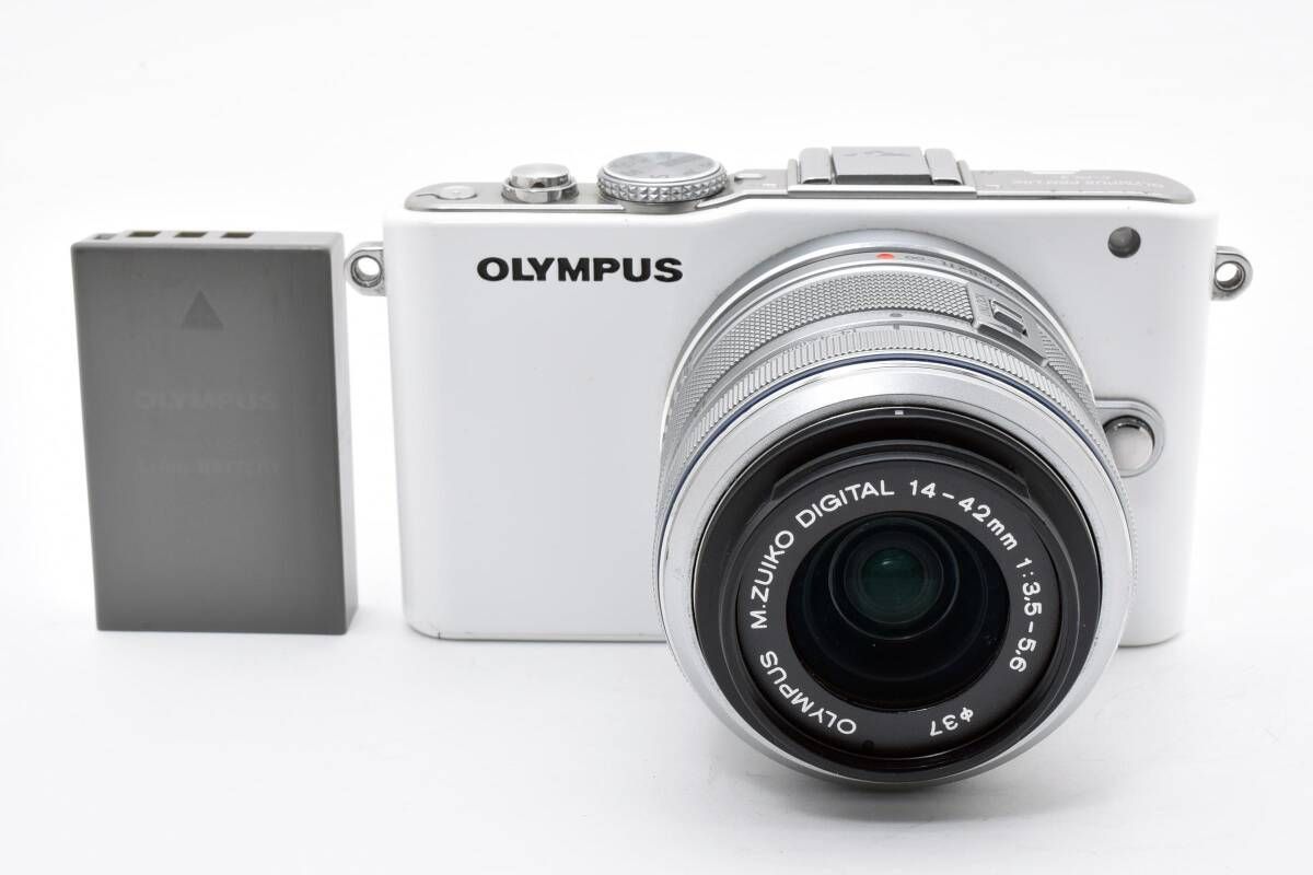 ★美品★OLYMPUS オリンパス PEN E-PL3 ボディ #21825 ☆オリンパスOLYMPUS PEN Lite E-PL3 ボディ ホワイト カメラ