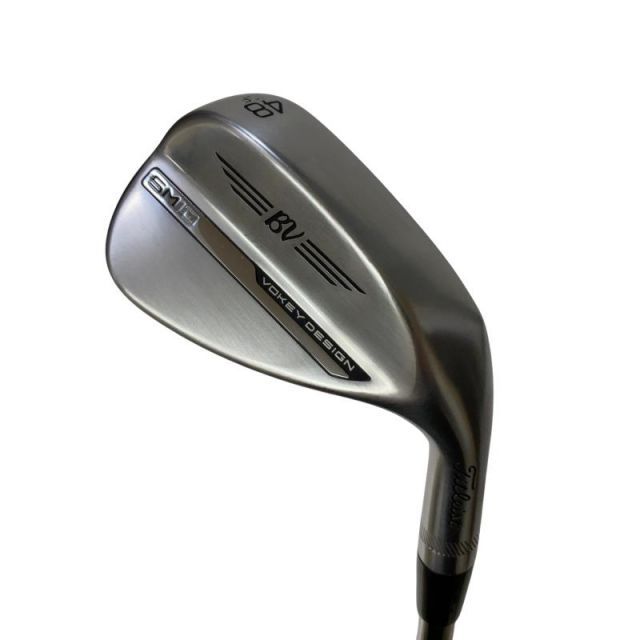 【】 タイトリスト VOKEY SPIN MILLED SM10 ツアークロム 48°/10°F ウェッジ WG Dynamic Gold (フレックスS) メンズ 男性用 右利き 右用 Bランク ゴルフクラブ