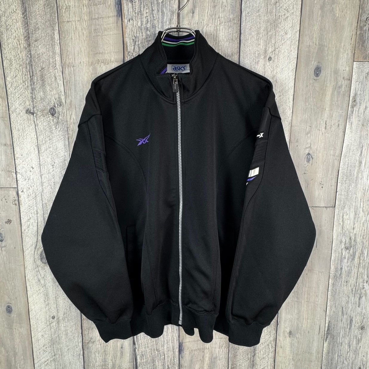 OLD ASICS asics 80s アシックス ゴールドタイガー ブラック 日本製 D