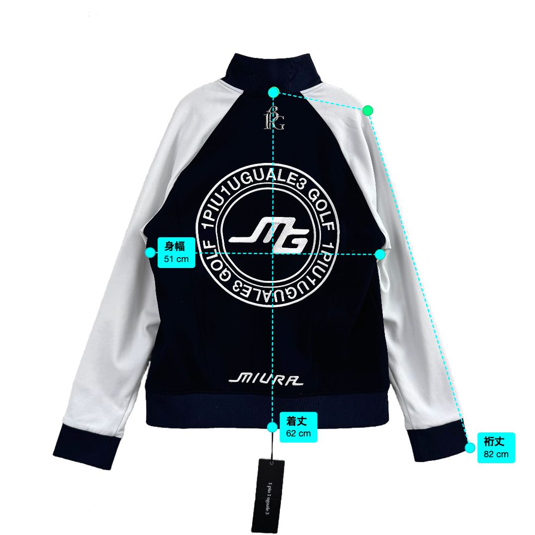 1PIU1UGUALE3 三浦技研 トラックジャケット 1PIU1UGUALE3 GOLF×三浦技研 | 1PIU1UGUALE3