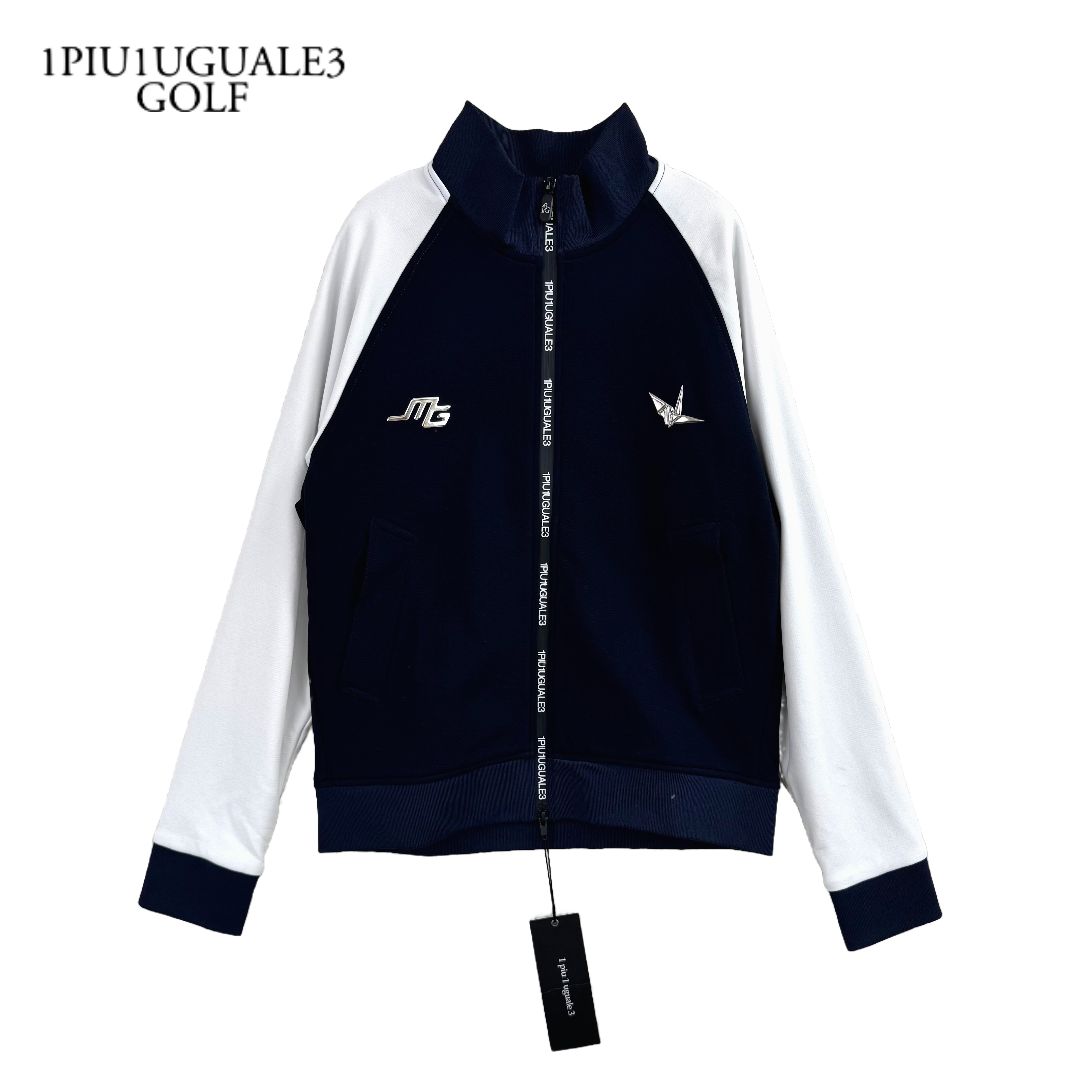 1PIU1UGUALE3 三浦技研 トラックジャケット 新品 1PIU1UGUALE3 GOLF × miura三浦技研 × 三浦技研 TRACK JACKET