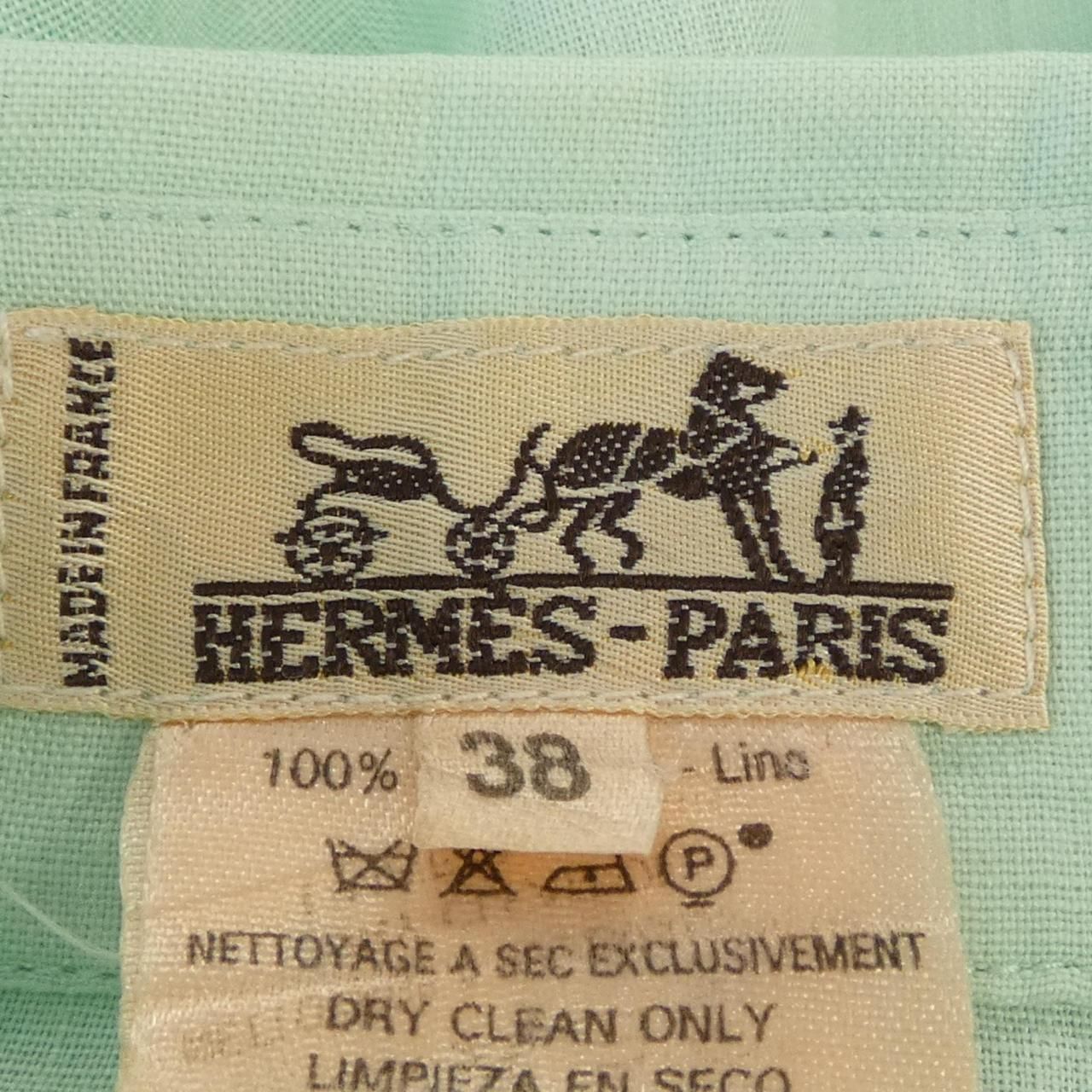 ヴィンテージ】エルメス HERMES カレーシュ CALECHE シャツ - メルカリ