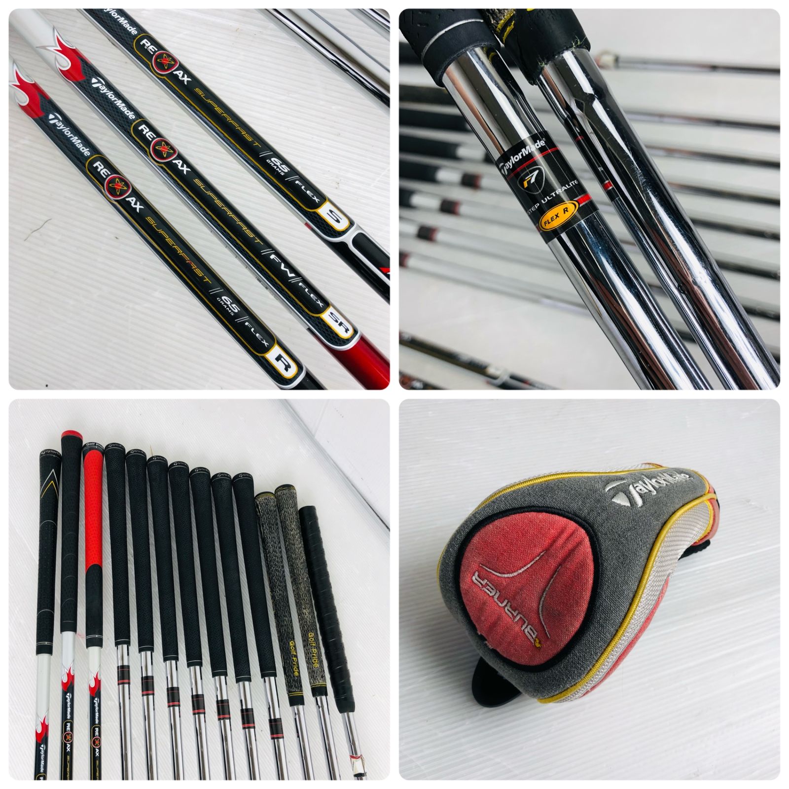 豪華 13本 TaylorMade テーラーメイド BURNER バーナー ゴルフクラブ 
