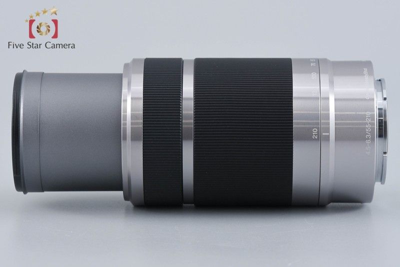 中古】SONY ソニー E 55-210mm f/4.5-6.3 OSS SEL55210 シルバー 