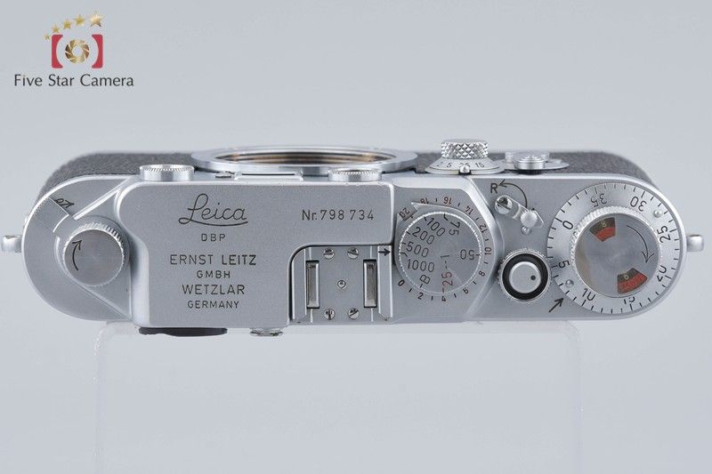 中古】Leica ライカ IIIf レッドダイヤル セルフタイマー付き レンジ 