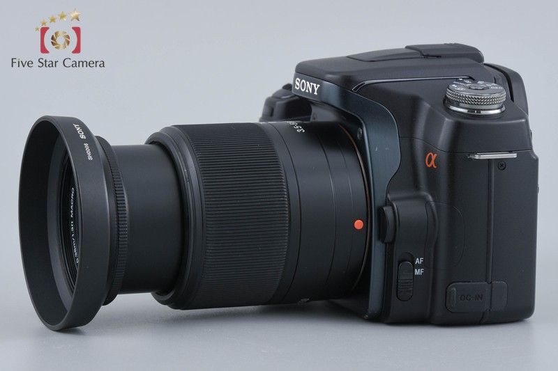 中古】SONY ソニー α100 DSLR-A100 ズームレンズキット ブラック 