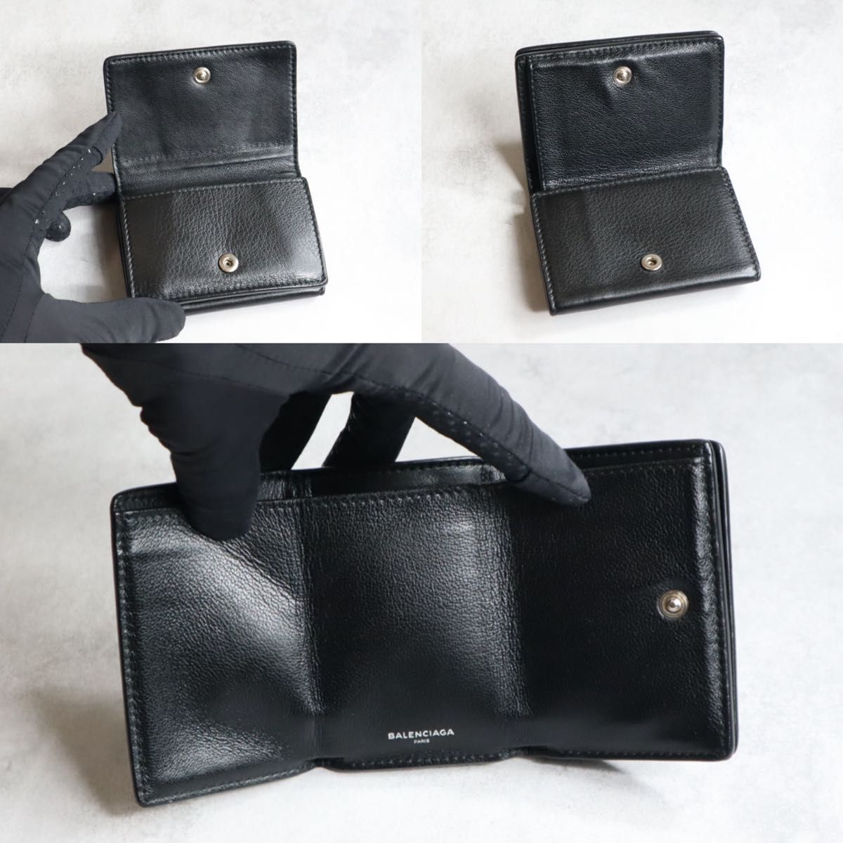 付属品完備】 BALENCIAGA バレンシアガ / エブリデイミニウォレット 三