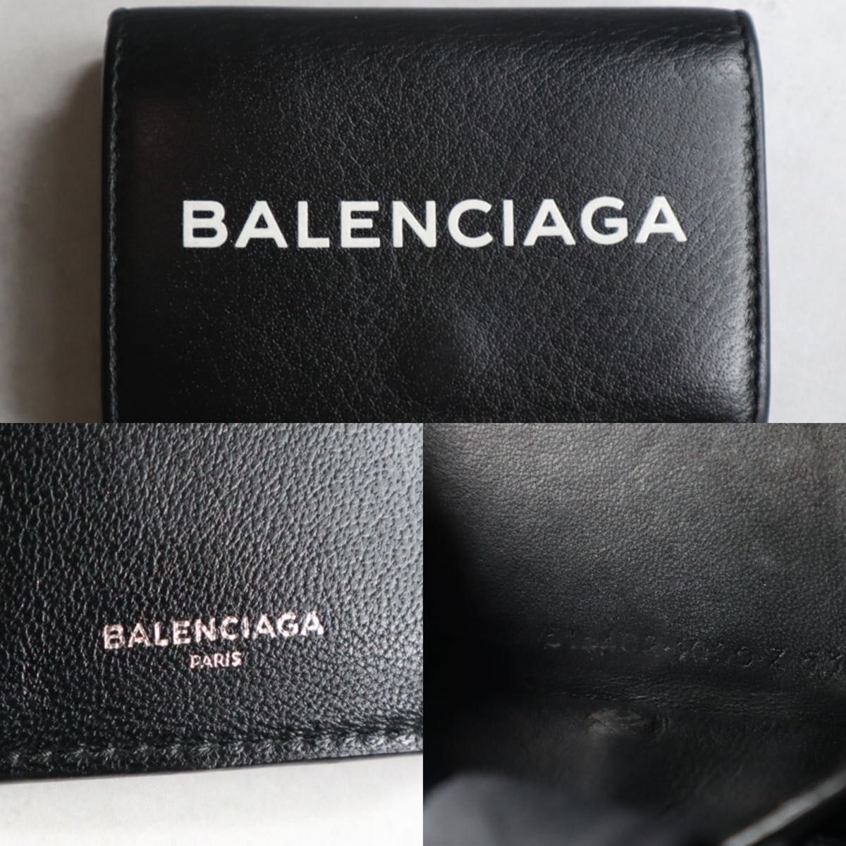付属品完備】 BALENCIAGA バレンシアガ / エブリデイミニウォレット 三