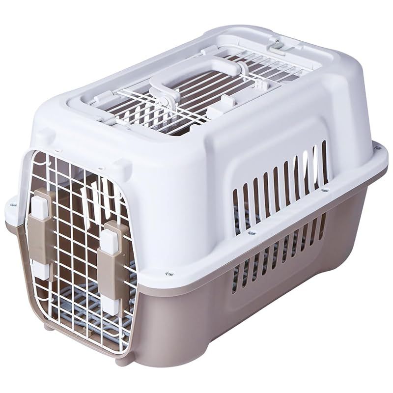 ペティオ (Petio) 犬猫用キャリー ２ドア タフハウスキャリー アイボリー S 1 4,611円